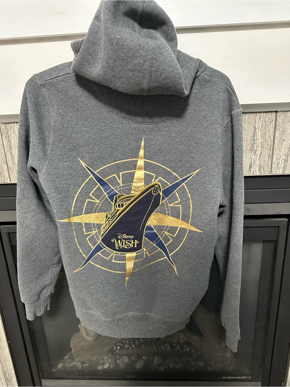 Disney Wish Inaugural Cruise Zip Up Sweater